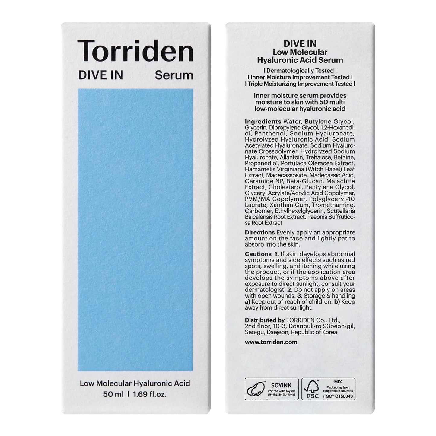 TORRIDEN Dive-In Low Molecular Hyaluronic Acid Serum