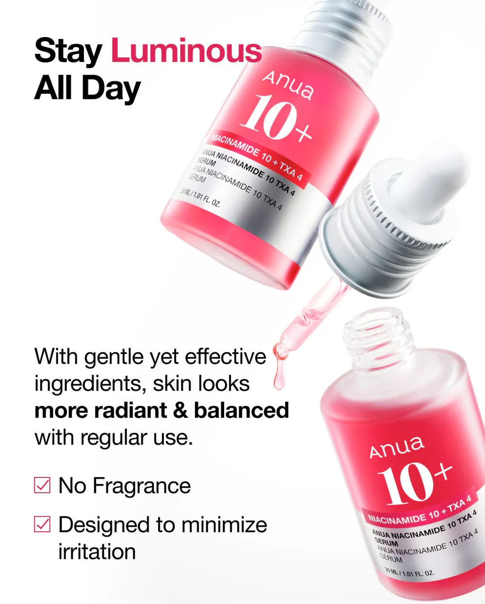ANUA Niacinamide 10% + TXA 4% Serum
