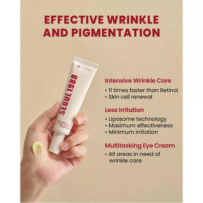 KSECRET Seoul 1988 Eye Cream : Retinal Liposome 4% + Fermented Bean