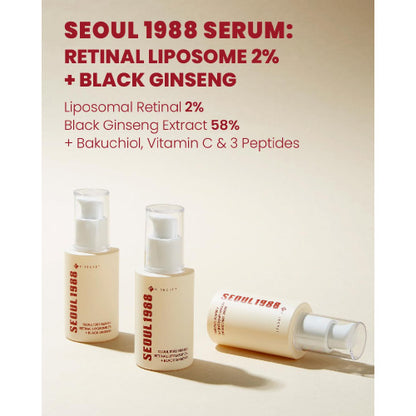K-SECRET SEOUL 1988 Serum Retinal Liposome 2% + Black Ginseng 30ml